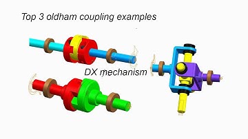 top 3 oldham coupling examples
