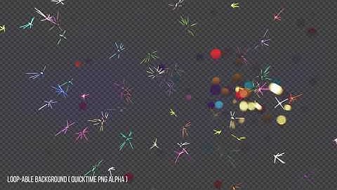 Loop-able Colorful Sparkler Background And Assets V7 | Motion Graphics - Envato elements