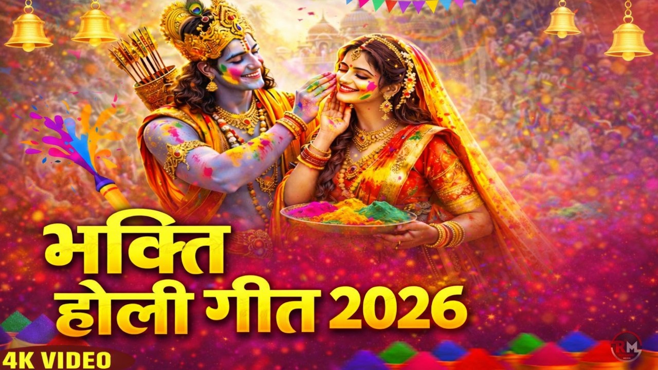 होली स्पेशल भक्ति गीत Holi Song 2026 Latest Holi Bhajan 2026 होली गीत Radha Krishna Holi Song