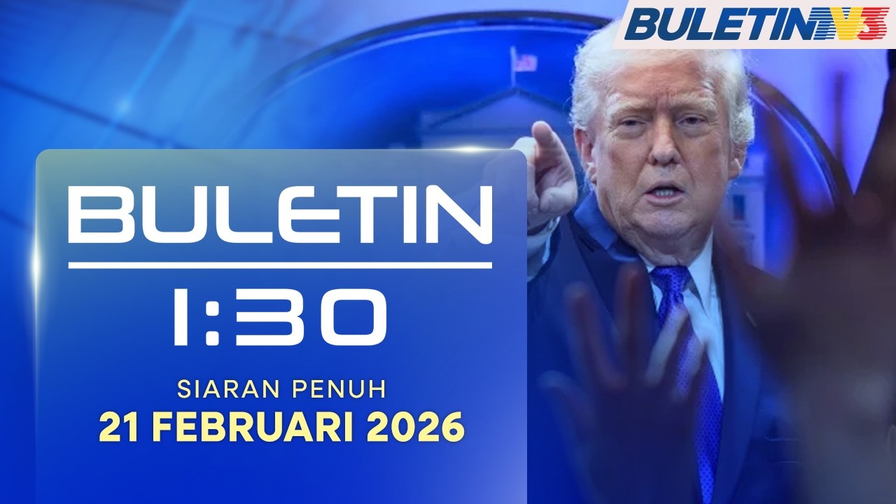 Trump Umum Tarif Global 10% Selepas Keputusan Mahkamah Agung | Buletin 1.30, 21 Februari 2026