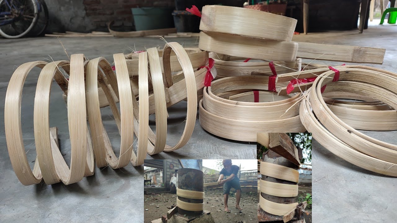 tehnik membuat bahan sangkar bulat dr bambu