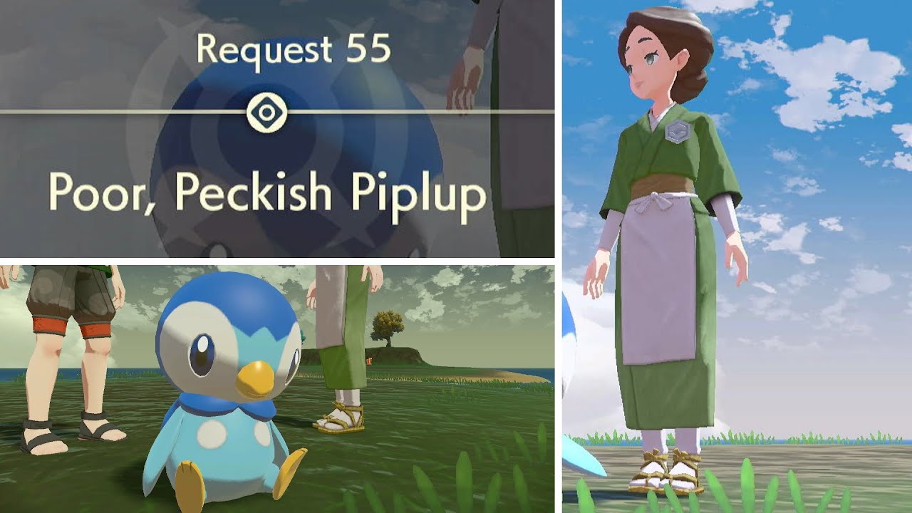 Request 55 Poor, Peckish Piplup Bean Cakes Maris Camp Pokemon