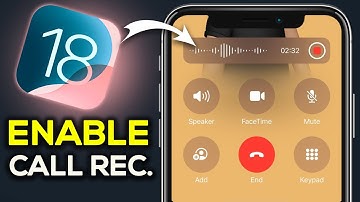 How To Enable Call Recording On Iphone iOS18