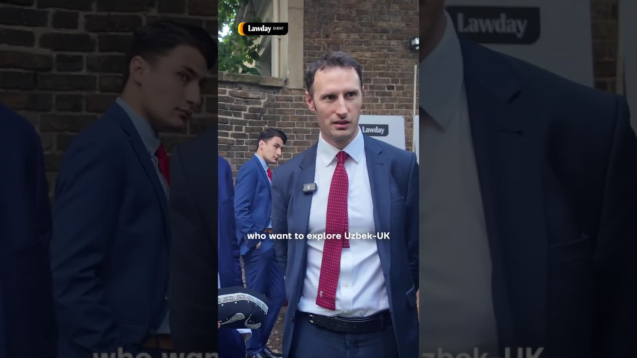 Uzbek Law Day &mdash; London 2025. Short interview from Tom Cameron and Alexander Teddy