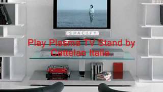 Spacify offers modern wood and plasma tv stand in contemporary style.