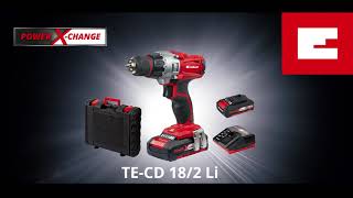 Einhell TE-CD 18/2 Li 18-Volt Cordless Drill Workshop Power Tool Kit | 3/8-Inch | W/ 1.5-Ah Battery