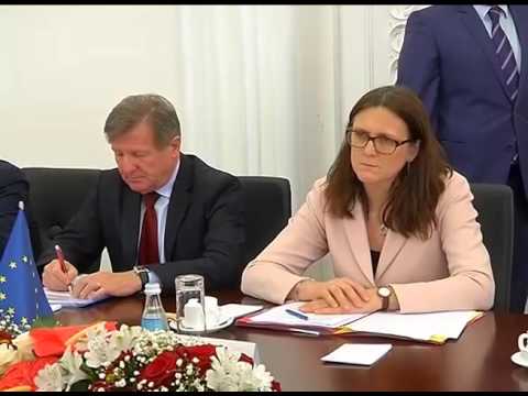 სესილია მალმსტრომის ვიზიტი დამატებით იმპულსს მისცემს ევროკავშირთან სავაჭრო ურთიერთობებს