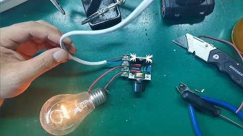 可控硅调压电路的制作与测试