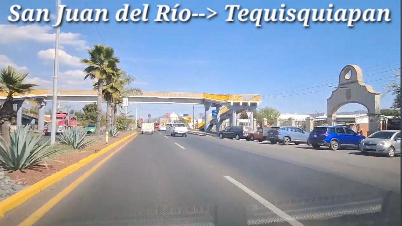De San Juan del Río a Tequisquiapan en Querétaro, México 