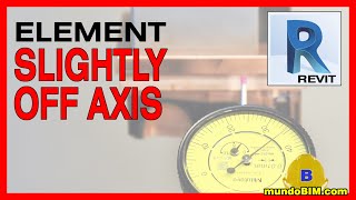 Advertencia de Revit: slightly off axis