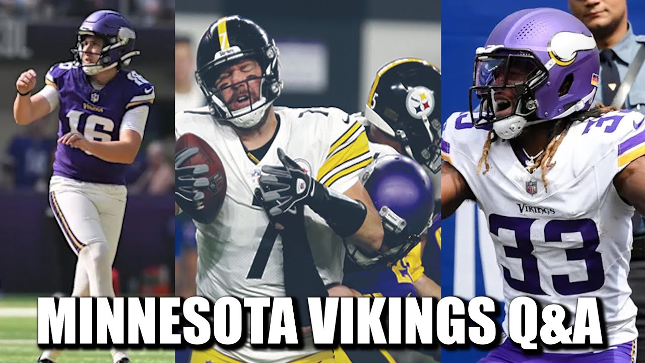 Minnesota Vikings Q&A: Kickers Balls? Steelers Thoughts? Aaron Jones RB2? Minnesota Vikings Q&A: Kickers Balls? Steelers Thoughts? Aaron Jones RB2?