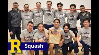 U Of R Squash Team Video 2018-2019