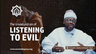 The trivialized matter of hearing Evil | Explore Islam S02E21
