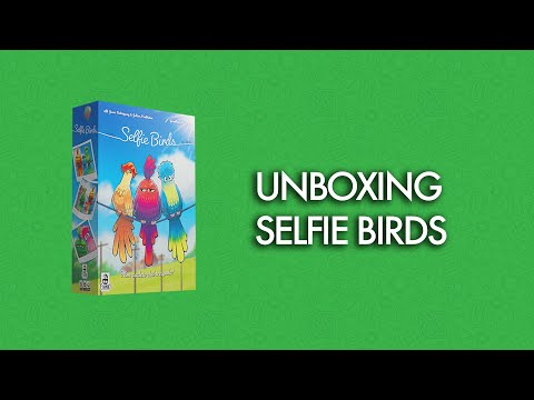 Selfie Birds | #unboxing #boardgames