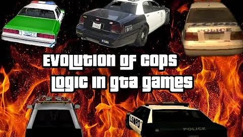 Evolution of Cops Logic In GTA Games