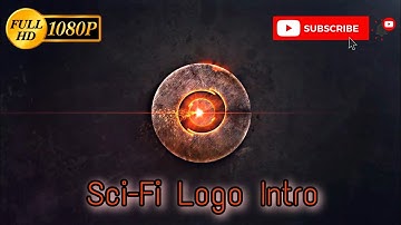 Sci-fi logo intro no text free to use