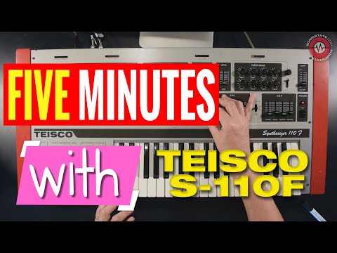 5 MINUTES WITH  - Teisco 110F Synthesizer
