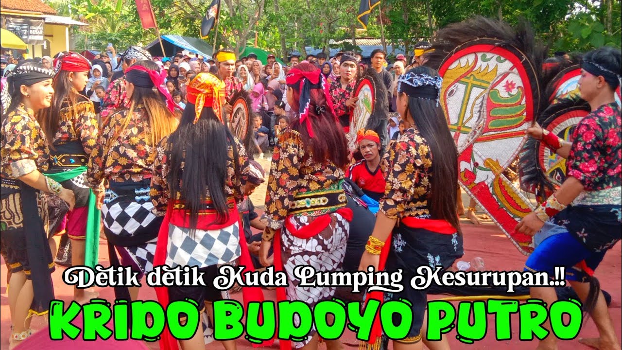 Ngerii.!! Detik detik Kesurupan Kuda Lumping Ebeg Krido Budoyo Putro Live Madura Wanareja