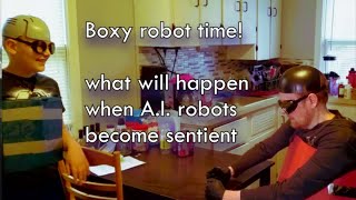 When AI robots become self aware | artificial sentience