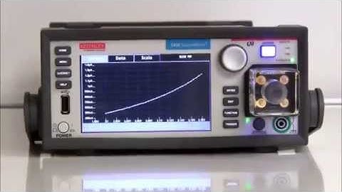 Keithley Model 2450 Interactive SourceMeter Instrument - Built in Graphing Capabilities