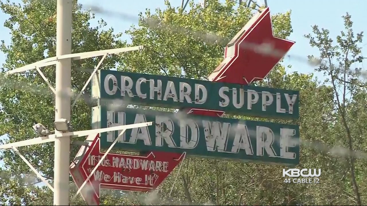 Vintage Orchard Supply Hardware Sign Disappears In San Jose YouTube