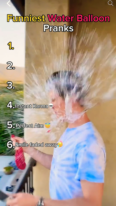 Ranking the Best Water Balloon Pranks