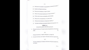 +3 3rd Semester Generic Elective Physics Questions Paper || GE-A2 || DD(Auto) College, Keonjhar ||