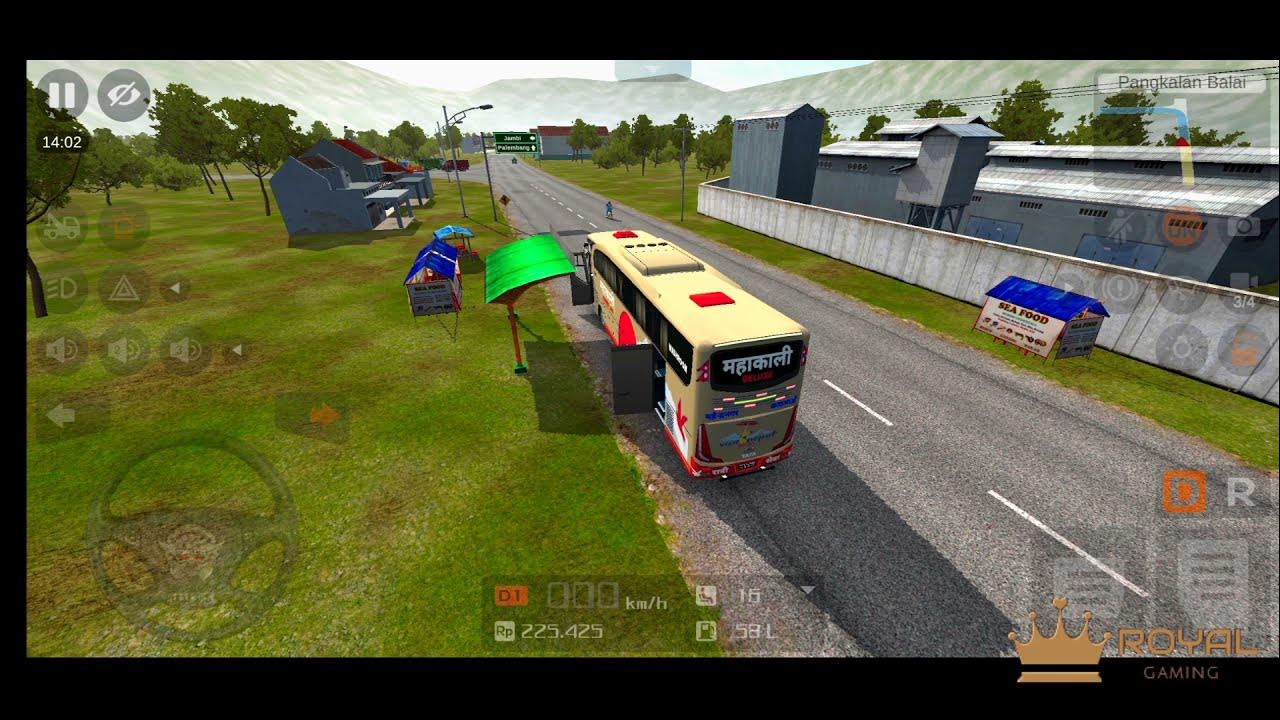 NEPALI BUS SIMULATOR | MAHENDRANAGAR to CHITWAN || ROYAL GAMING ...