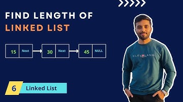 Find length of linked list in c++ | Introduction to Linked list | Linked List part 6