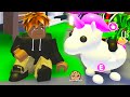 Poor Boy in Adopt Me has No Pets Cookie Swirl C Roblox