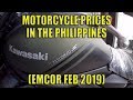 Motorcycle Prices In The Philippines (Emcor Feb 2019)