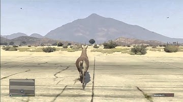 GTA5: "Playing as a Deer" [Script Mods]