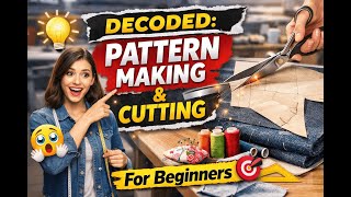 3 Ways of Pattern Making & Cutting|Foundation of Garment  #patternmaking #viralvideos #ai #animation