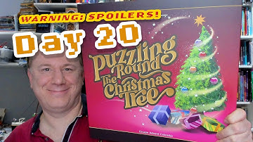 Puzzling Round the Christmas Tree Day 20 Advent Calendar