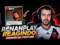 RENANPLAY REAGINDO: Shorts do Youtube