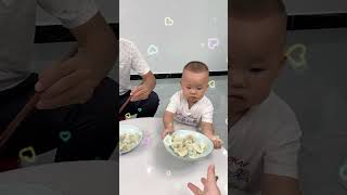 The adorable baby loves mom the most. #baby #chinesetoyfactory #funny