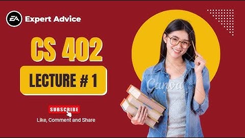 CS402 Short Lecture - 01 | VU Short Lecture | Theory of Automata in (Urdu / Hindi)