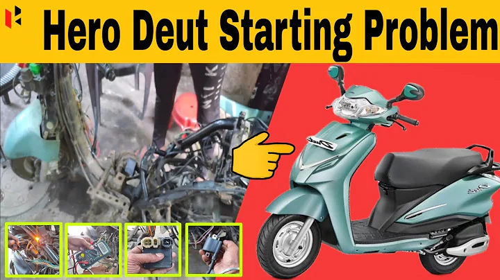 Hero Deut Starting Problem | Hero Duet Self Starting Problem | ARUPTOMOTIVE | #96