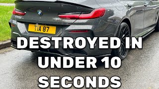 Fail! New BMW Destroyed and hydro locked