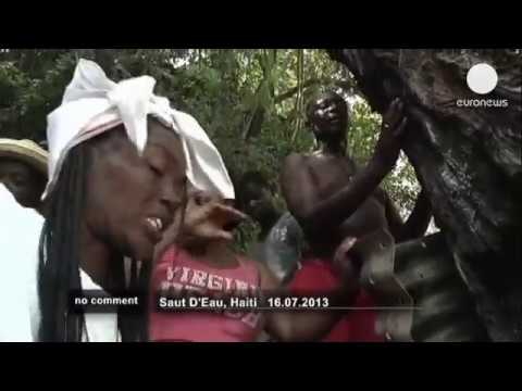 Traditional voodoo ceremony in Haiti - no comment