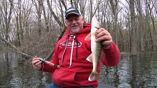 Dragging Jigs for Wolf River Walleyes - Walleye Fishing Tips