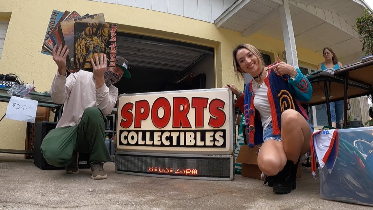 We Went To 10 Florida YARD SALES And This Is What We Found! YouTube