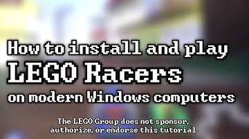 How to Install & Play LEGO Racers on a Modern PC