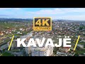 QYTETI i KAVAJËS 🇦🇱【4K】⁴ᴷ⁶⁰ (Drone view & Driving on the street of Kavaja City)