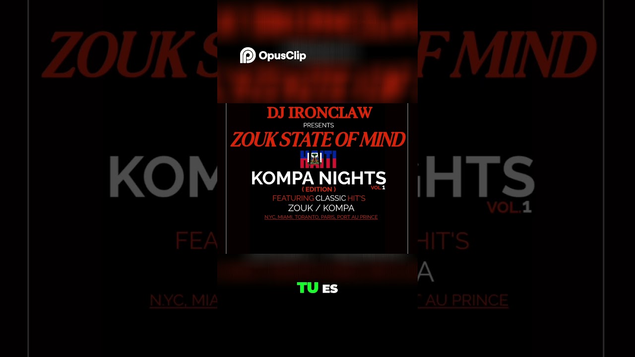 ZOUK STATE OF MIND THE MIXTAPE Ma chanson d'amour 'Tu es mon soleil' va t'enflammer ! 