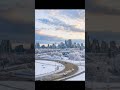 Calgary Canada In Winter🇨🇦 #canada #snow #canadadiaries #canadalife