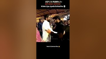 Allu Arjun x Yash ☠️ rip box office ❤️‍🔥 kgf 3 x pushpa 3 #kgf3 #pushpa3 #yash #alluarjun