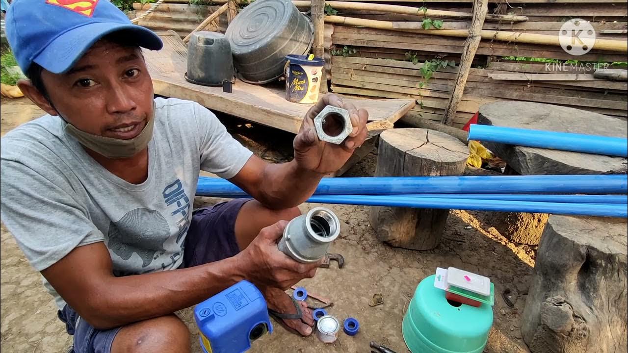 How to install pressure switch ( automatic ) and pressure gauge with