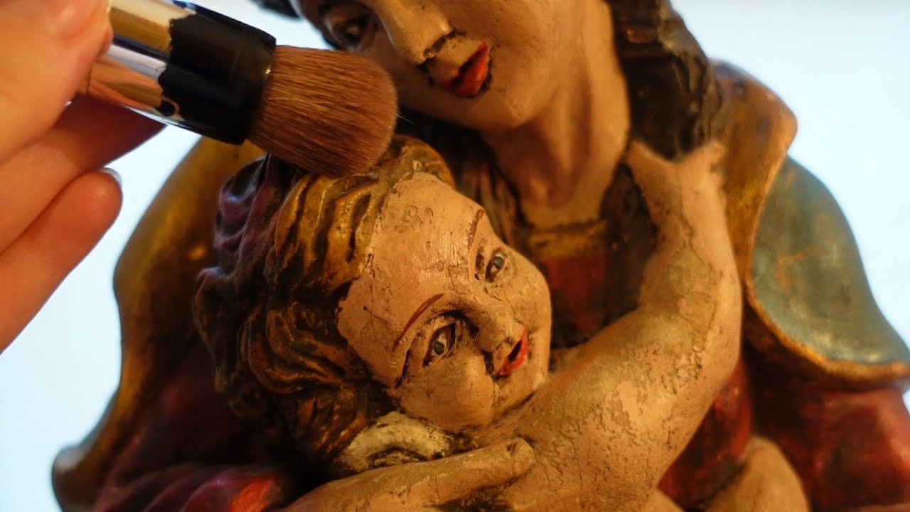 Magyar ASMR / Gyönyörű szobor, suttogás, érintések