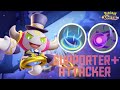 SUPPORTER+ATTACKER 😈👾||POKEMON UNITE HOOPA GAMEPLAY 🔥||POKEMON UNITE 😎